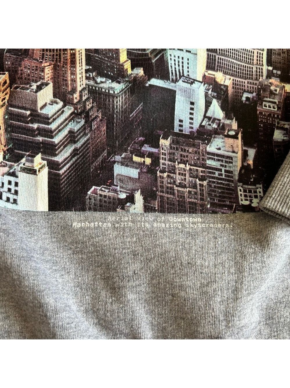 Zara Gray Sweatshirt Medium - Picture 4 of 5